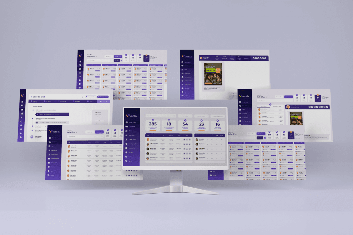 Ventix — Produto digital · CRM