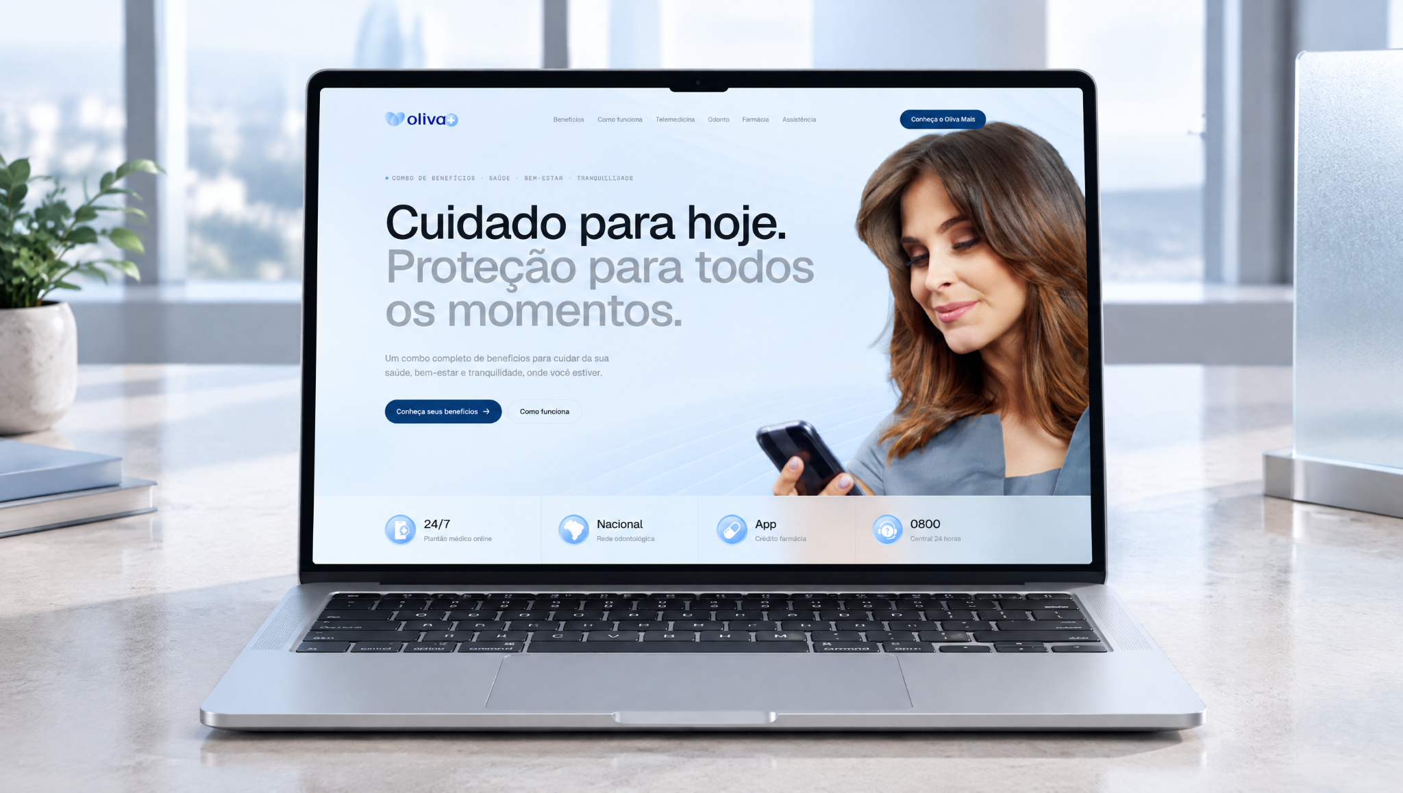 Oliva Mais — Web · Landing Page