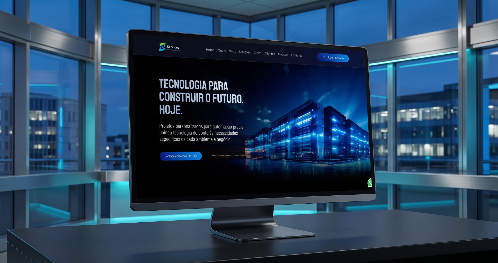 Services — Web · Site institucional